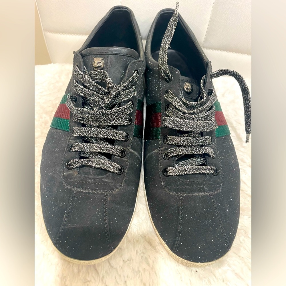 Gucci Bambi glitter low top sneakers